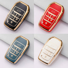 Load image into Gallery viewer, 6 Button Car Key Case For Toyota Alphard PREVIA Voxy Noah Esquire Vellfire Harrier Shell Fob Holder Car Key Cover Key Shell
