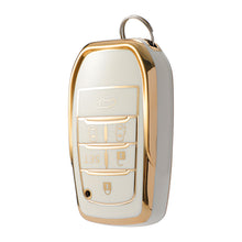Load image into Gallery viewer, 6 Button Car Key Case For Toyota Alphard PREVIA Voxy Noah Esquire Vellfire Harrier Shell Fob Holder Car Key Cover Key Shell

