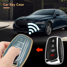 Load image into Gallery viewer, TPU Car Key Case Shell For Hyundai Santa Fe Sport Ix45 Equus Centennial Genesis G80 Grandeur Azera 2013-2016 Keyless Accessories
