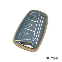 Load image into Gallery viewer, TPU Car Key Case Shell For Hyundai Santa Fe Sport Ix45 Equus Centennial Genesis G80 Grandeur Azera 2013-2016 Keyless Accessories
