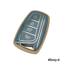 Load image into Gallery viewer, TPU Car Key Case Shell For Hyundai Santa Fe Sport Ix45 Equus Centennial Genesis G80 Grandeur Azera 2013-2016 Keyless Accessories
