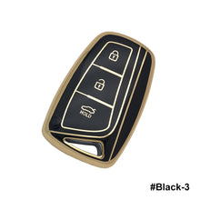 Load image into Gallery viewer, TPU Car Key Case Shell For Hyundai Santa Fe Sport Ix45 Equus Centennial Genesis G80 Grandeur Azera 2013-2016 Keyless Accessories
