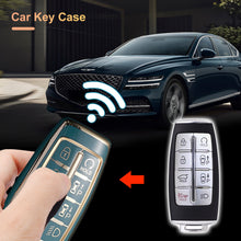 Load image into Gallery viewer, 6 8 Button TPU Car Key Case For Hyundai Genesis G80 GV80 2019 - 2022 Smart Keyless Entry Remote Control Protector Remote Cover
