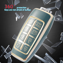 Load image into Gallery viewer, 6 8 Button TPU Car Key Case For Hyundai Genesis G80 GV80 2019 - 2022 Smart Keyless Entry Remote Control Protector Remote Cover
