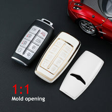 Load image into Gallery viewer, 6 8 Button TPU Car Key Case For Hyundai Genesis G80 GV80 2019 - 2022 Smart Keyless Entry Remote Control Protector Remote Cover
