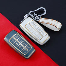 Load image into Gallery viewer, 6 8 Button TPU Car Key Case For Hyundai Genesis G80 GV80 2019 - 2022 Smart Keyless Entry Remote Control Protector Remote Cover
