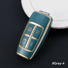 Load image into Gallery viewer, 6 8 Button TPU Car Key Case For Hyundai Genesis G80 GV80 2019 - 2022 Smart Keyless Entry Remote Control Protector Remote Cover

