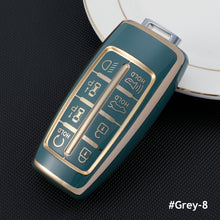 Load image into Gallery viewer, 6 8 Button TPU Car Key Case For Hyundai Genesis G80 GV80 2019 - 2022 Smart Keyless Entry Remote Control Protector Remote Cover

