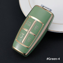 Load image into Gallery viewer, 6 8 Button TPU Car Key Case For Hyundai Genesis G80 GV80 2019 - 2022 Smart Keyless Entry Remote Control Protector Remote Cover
