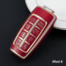 Load image into Gallery viewer, 6 8 Button TPU Car Key Case For Hyundai Genesis G80 GV80 2019 - 2022 Smart Keyless Entry Remote Control Protector Remote Cover
