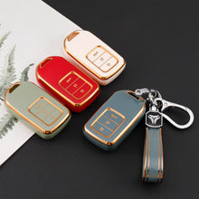 Load image into Gallery viewer, TPU Car Remote Key Case Cover Protector Shell Fob For Honda CRV CR-V Fit Civic Accord HR-V HRV City Odyssey XR-V Accessories
