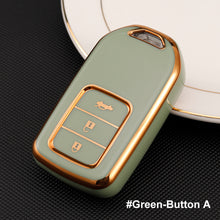 Load image into Gallery viewer, TPU Car Remote Key Case Cover Protector Shell Fob For Honda CRV CR-V Fit Civic Accord HR-V HRV City Odyssey XR-V Accessories
