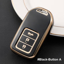 Load image into Gallery viewer, TPU Car Remote Key Case Cover Protector Shell Fob For Honda CRV CR-V Fit Civic Accord HR-V HRV City Odyssey XR-V Accessories
