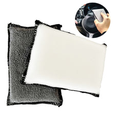 Load image into Gallery viewer, Microfiber Interior Scrubbing Sponge Applicators for Leather Plastic Vinyl and Upholstery Cleaning Car Wash Accessories
