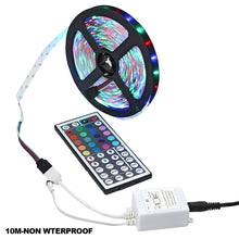Load image into Gallery viewer, 60led/m LED Strip Light 3528SMD TV Backlight IR 44 Key Remote Control Wall Flexible Background Light Led Lighting RGB Tape Party Decoration Light String
