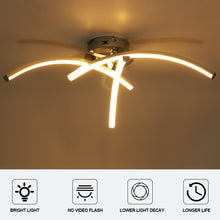 Load image into Gallery viewer, Modern Cross Shape LED Ceiling Lights Home Decoration Ceiling Lamp Living Room Dining Room Bedroom Children's Room Chandelier
