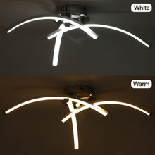 Load image into Gallery viewer, Modern Cross Shape LED Ceiling Lights Home Decoration Ceiling Lamp Living Room Dining Room Bedroom Children's Room Chandelier
