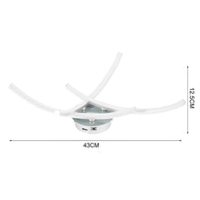 Load image into Gallery viewer, Modern Cross Shape LED Ceiling Lights Home Decoration Ceiling Lamp Living Room Dining Room Bedroom Children's Room Chandelier
