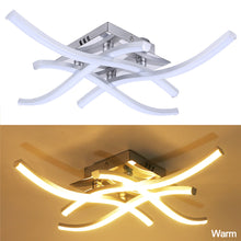 Load image into Gallery viewer, Modern Cross Shape LED Ceiling Lights Home Decoration Ceiling Lamp Living Room Dining Room Bedroom Children's Room Chandelier
