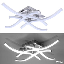 Load image into Gallery viewer, Modern Cross Shape LED Ceiling Lights Home Decoration Ceiling Lamp Living Room Dining Room Bedroom Children's Room Chandelier
