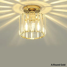 Load image into Gallery viewer, Luxury Creative Ceiling Light LED Crystal Ceiling Lamp Lobby Corridor Chandelier Modern European Home Decoration Lighting
