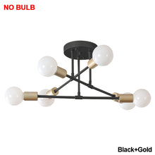 Load image into Gallery viewer, Modern Ceiling Chandelier 6 Head Home Living Room Bedroom Decoration Ceiling Lamp Dining Room Iron Ceiling Lights
