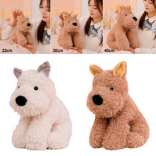 Load image into Gallery viewer, Adorable West Highland White Terrier Dog Plushie Soft Puppy Plush Toy Stuffed Lifelike Animals Baby Appease Sleep Doll
