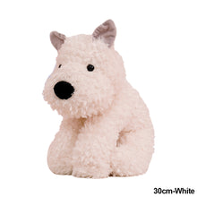 Load image into Gallery viewer, Adorable West Highland White Terrier Dog Plushie Soft Puppy Plush Toy Stuffed Lifelike Animals Baby Appease Sleep Doll
