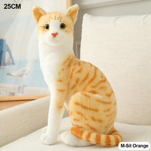 Load image into Gallery viewer, Lifelike Siamese Cats Plush Toy Simulation American Shorthair Cat Stuffed Doll Pet Toys Home Decor Gifts For Kids Birthday
