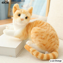 Load image into Gallery viewer, Lifelike Siamese Cats Plush Toy Simulation American Shorthair Cat Stuffed Doll Pet Toys Home Decor Gifts For Kids Birthday
