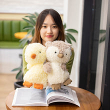Load image into Gallery viewer, Cute Fluffy Plush Toys Stuffed Cartoon Animals Baby Appease Toy Plushies Bunny Chick Sheep Pig Owl Bear Fox Home Decor Gift Doll for Children Kids
