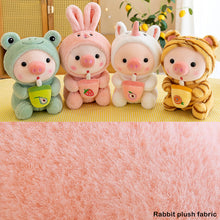 Load image into Gallery viewer, 1pc 25cm Pink Pig Plush Toy Cosplay Unciorn Frog Tiger Bunny Cuddly Plushie Baby Appease Doll Birthday Gift Home Decor for Children Kids

