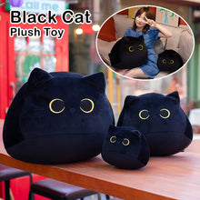 Load image into Gallery viewer, 8/30/40cm Kawaii Black Cat Plush Toys Stuffed Cartoon Animals Cute Pillow Cuddly Plushie Gifts for Home Decor Boys Girls Children Friends Kids
