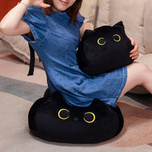 Load image into Gallery viewer, 8/30/40cm Kawaii Black Cat Plush Toys Stuffed Cartoon Animals Cute Pillow Cuddly Plushie Gifts for Home Decor Boys Girls Children Friends Kids
