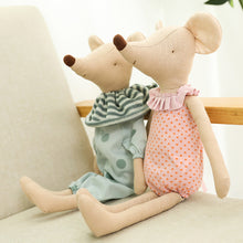 Load image into Gallery viewer, 1pc 35/45/60cm Kawaii Soft Mouse Plush Toys Cuddly Plushies Doll Stuffed Cartoon Animal Cute Mice Baby Sleeping Toy for Home Decor Kids Birthday Gift

