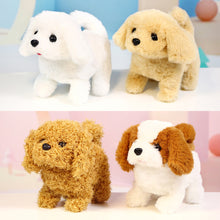 Load image into Gallery viewer, Electric Walking Barking Dog Cute Smart Puppy Robot Dog Toddler Toy with Battery Control Kawaii Electronic Plush Toys Halloween Birthday Gift
