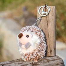 Load image into Gallery viewer, Cow Stuffed Plush Doll Keychain Cute Animals Toys Pendant Keyring Exquisite Bag Decoration for Baby Kids Children Birthday Gift
