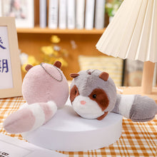 Load image into Gallery viewer, Cow Stuffed Plush Doll Keychain Cute Animals Toys Pendant Keyring Exquisite Bag Decoration for Baby Kids Children Birthday Gift
