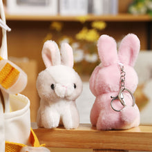Load image into Gallery viewer, Cow Stuffed Plush Doll Keychain Cute Animals Toys Pendant Keyring Exquisite Bag Decoration for Baby Kids Children Birthday Gift
