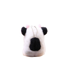 Load image into Gallery viewer, Cow Stuffed Plush Doll Keychain Cute Animals Toys Pendant Keyring Exquisite Bag Decoration for Baby Kids Children Birthday Gift
