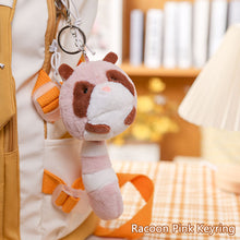 Load image into Gallery viewer, Cow Stuffed Plush Doll Keychain Cute Animals Toys Pendant Keyring Exquisite Bag Decoration for Baby Kids Children Birthday Gift
