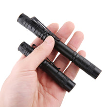 Load image into Gallery viewer, Mini Pen-shaped Flashlight Pen Light With Clip Aluminum Alloy Waterproof LED Flashlight For Learning for Camping Hiking Gift
