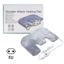 Load image into Gallery viewer, Winter Electric Heating Plush Pad Shoulder Neck Back Heating Pad Warmer Heat Therapy Pain Relief Temperature Heating Blanket
