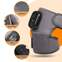 Load image into Gallery viewer, Electric Physiotherapy Warm Keeping Heating Knee Shoulder Warmer Massage Rechargeable Leg Elderly Adult Vibration Massager
