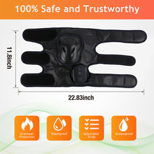 Load image into Gallery viewer, Electric Physiotherapy Warm Keeping Heating Knee Warmer Massage Old Cold Leg Vibration Massage Hot Compress Knee Protector
