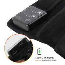 Load image into Gallery viewer, Rechargeable Physiotherapy Warm Keeping Heating Knee Warmer Massage Physical Therapy of Knee Joint for The Middle-aged and Elderly
