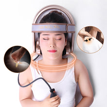 Load image into Gallery viewer, Portable Electric Neck Massager Heating Kneading Shoulder Cervical Massage Pillow Inflation Neck Relaxation Vibration Massager
