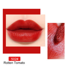 Load image into Gallery viewer, Waterproof Moisturizing Lip Glaze Velvet Fogged Matte Solid Lipstick Long Lasting Lip Glaze Flash Glitter Red Lipstick Makeup Cosmetic
