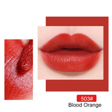 Load image into Gallery viewer, Waterproof Moisturizing Lip Glaze Velvet Fogged Matte Solid Lipstick Long Lasting Lip Glaze Flash Glitter Red Lipstick Makeup Cosmetic
