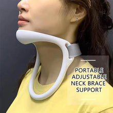 Load image into Gallery viewer, Portable Adjustable Neck Brace Support Cervical Vertebra Retractor Health Care Correct Neck Stretcher Fixed Traction Correction
